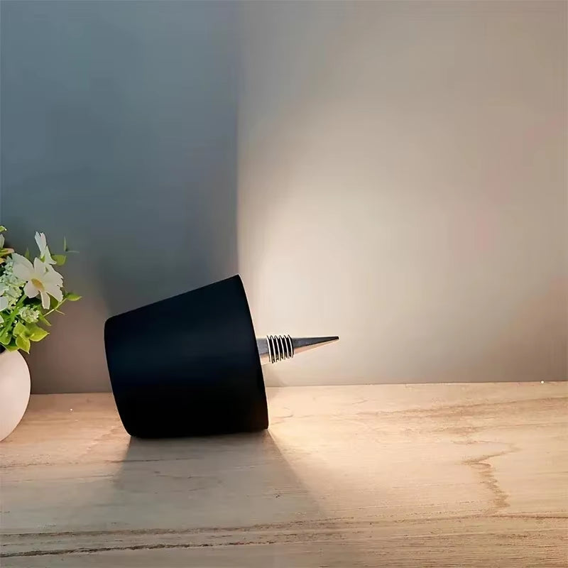Wireless Bottle Table Lamp Touch Control of 3 Colors and Stepless Dimming Night Lamp Suitable for Bar Wine Bottles Desk Lights